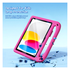 Dux Ducis PUFF iPad 11 (2025) / 10.9 (2022) Kinder Tablethoes met Handvat Roze afbeelding 4