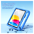 Dux Ducis PUFF iPad 11 (2025) / 10.9 (2022) Kinder Tablethoes met Handvat Blauw afbeelding 5
