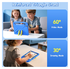 Dux Ducis PUFF iPad 11 (2025) / 10.9 (2022) Kinder Tablethoes met Handvat Blauw afbeelding 7