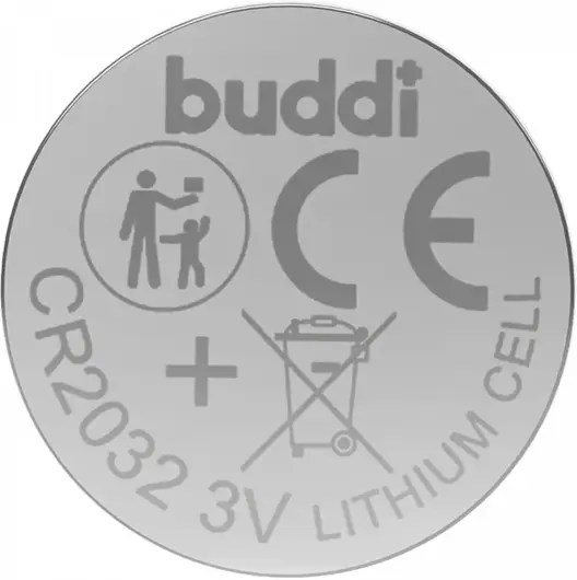 Buddi Apple AirTag Batterij CR2032 Lithium Knoopcelbatterij 210mh / 3V (10-Pack) afbeelding 12