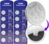 Buddi Apple AirTag Batterij CR2032 Lithium Knoopcelbatterij 210mh / 3V (10-Pack)