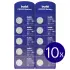 Buddi Apple AirTag Batterij CR2032 Lithium Knoopcelbatterij 210mh / 3V (10-Pack) afbeelding 2
