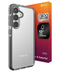 ZAGG Santa Cruz Samsung Galaxy S25 Edge Hoesje Back Cover Zwart afbeelding
