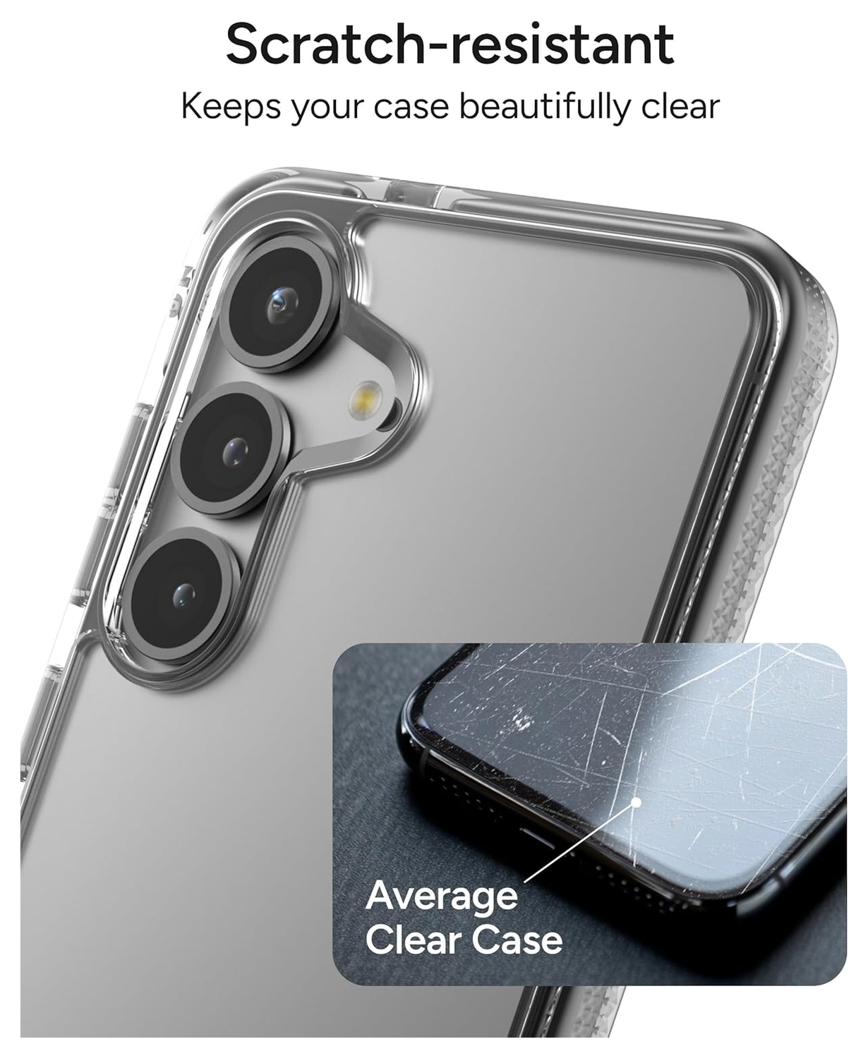 ZAGG Santa Cruz Samsung Galaxy S25 Edge Hoesje Back Cover Zwart afbeelding 5