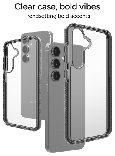 ZAGG Santa Cruz Samsung Galaxy S25 Edge Hoesje Back Cover Zwart afbeelding 3