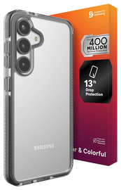 ZAGG Santa Cruz Samsung Galaxy S25 Edge Hoesje Back Cover Zwart