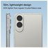 ZAGG Crystal Palace Lite Samsung Galaxy S25 Edge Hoesje Back Cover Transparant afbeelding 5