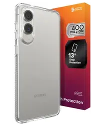 ZAGG Crystal Palace Samsung Galaxy S25 Edge Hoesje 4M DropProof Transparant afbeelding