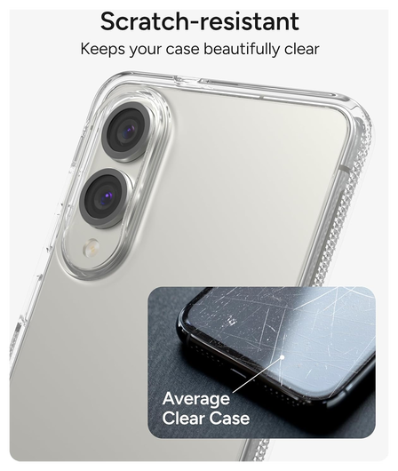 ZAGG Crystal Palace Samsung Galaxy S25 Edge Hoesje 4M DropProof Transparant afbeelding 5