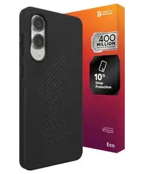 ZAGG Luxe Samsung Galaxy S25 Edge Hoesje Back Cover 3M Valbescherming Zwart afbeelding