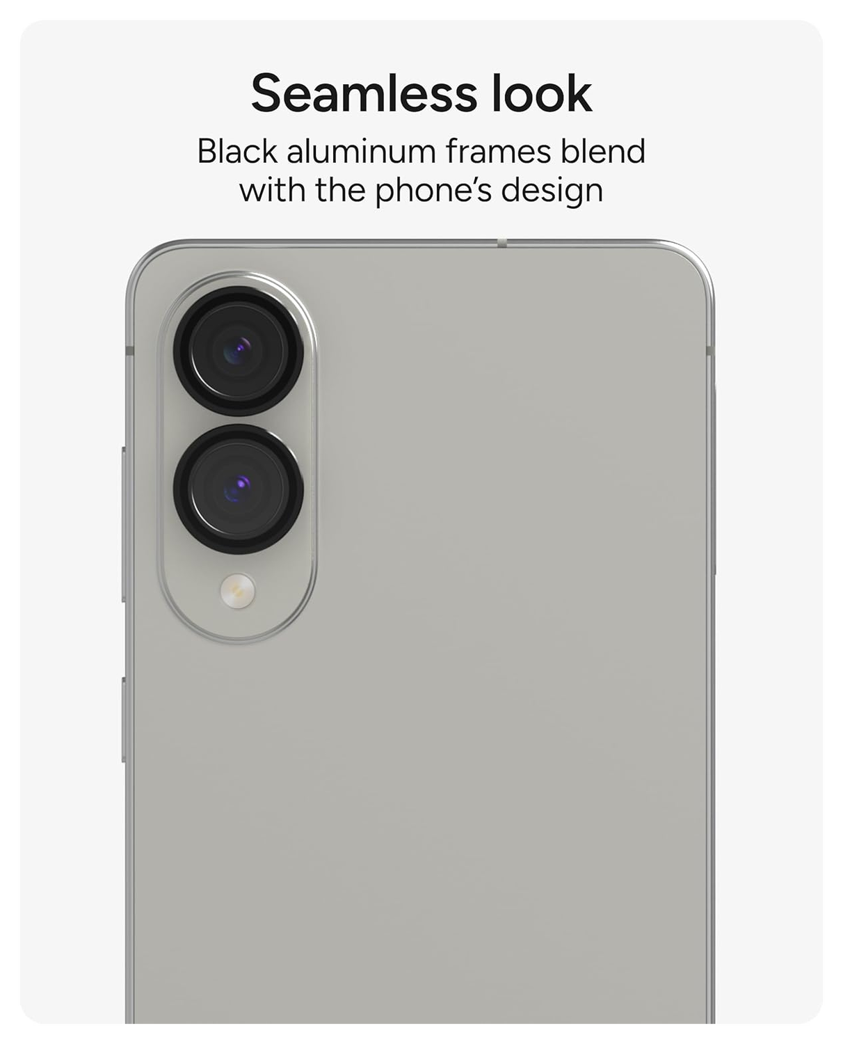 ZAGG InvisibleShield Glass Elite AR Samsung Galaxy S25 Edge Camera Protector afbeelding 6