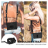 Samsung Galaxy Tab Active 5 Pro Hoes Back Cover met Kickstand en Handriem Zwart afbeelding 4