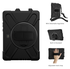 Samsung Galaxy Tab Active 5 Pro Hoes Back Cover met Kickstand en Handriem Zwart afbeelding 3
