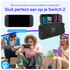 Nintendo Switch 2 Hoesje TPU Back Cover Transparant Zwart afbeelding 3