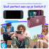 Nintendo Switch 2 Hoesje TPU Back Cover Transparant Roze afbeelding 3
