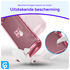 Nintendo Switch 2 Hoesje TPU Back Cover Transparant Roze afbeelding 2