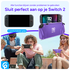 Nintendo Switch 2 Hoesje TPU Back Cover Case Transparant Paars afbeelding 3