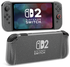Nintendo Switch 2 Hoesje TPU Back Cover Transparant Glitter