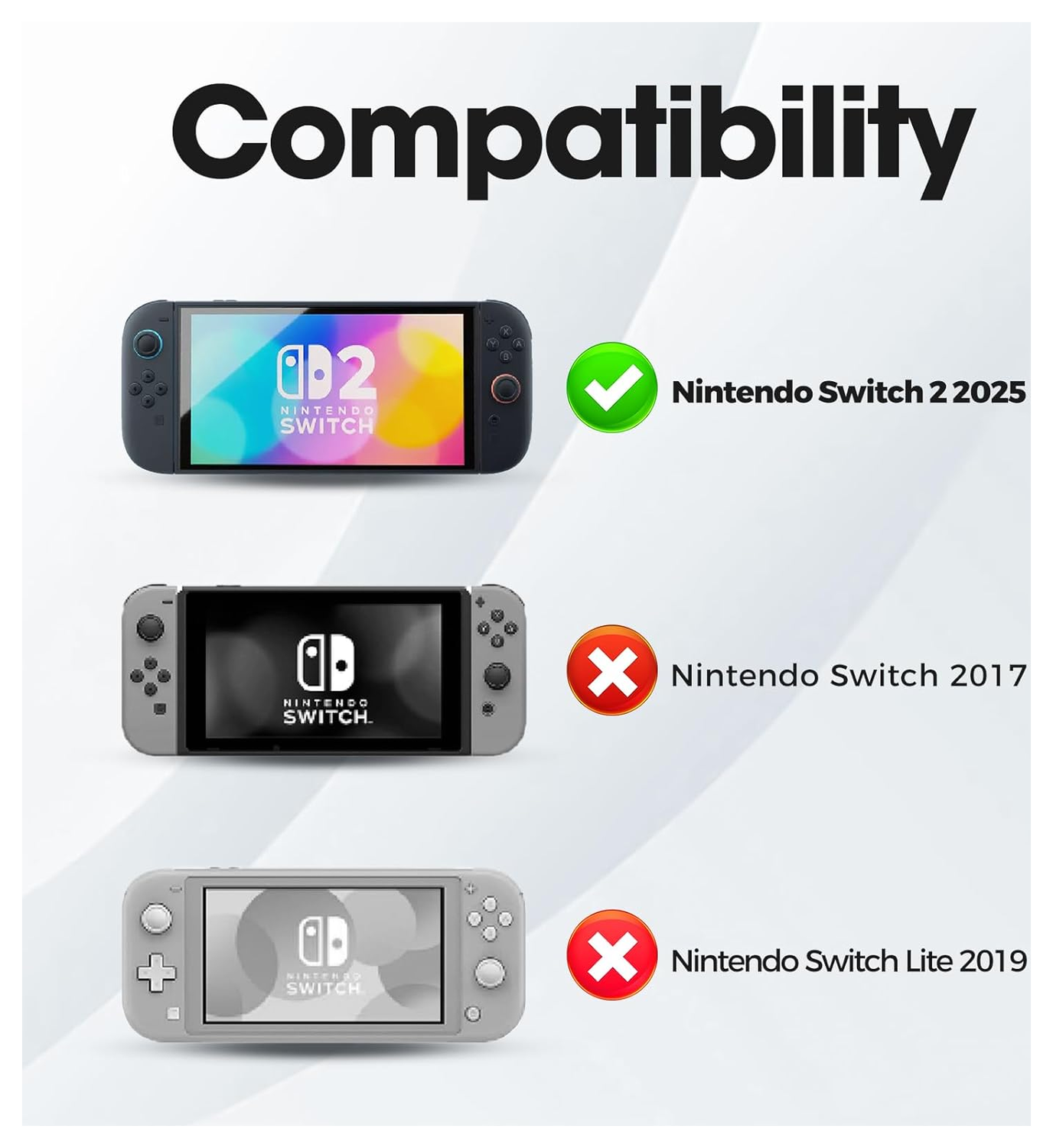 Nintendo Switch 2 Hoesje Beschermhoes Full Protect Case Zwart afbeelding 2