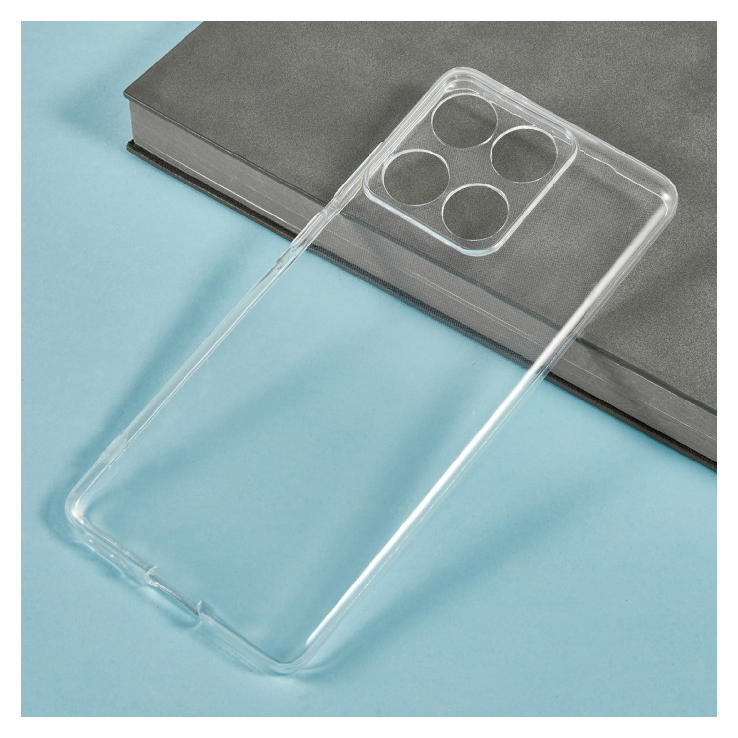 Motorola Edge 60 Fusion Hoesje Dun TPU Back Cover Transparant afbeelding 3