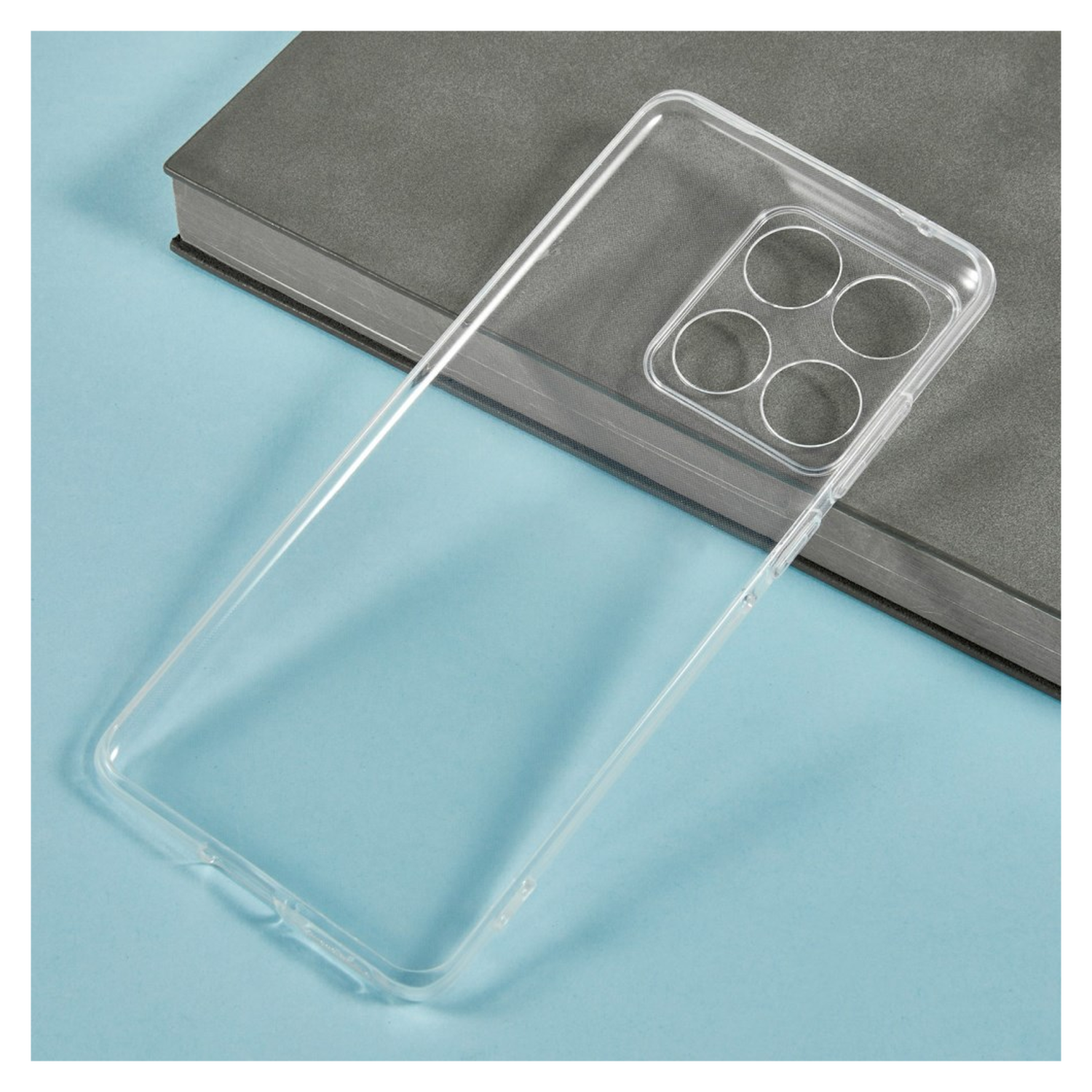 Motorola Edge 60 Fusion Hoesje Dun TPU Back Cover Transparant afbeelding 4