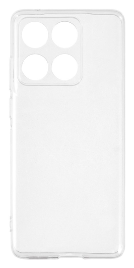 Motorola Edge 60 Fusion Hoesje Dun TPU Back Cover Transparant afbeelding 2