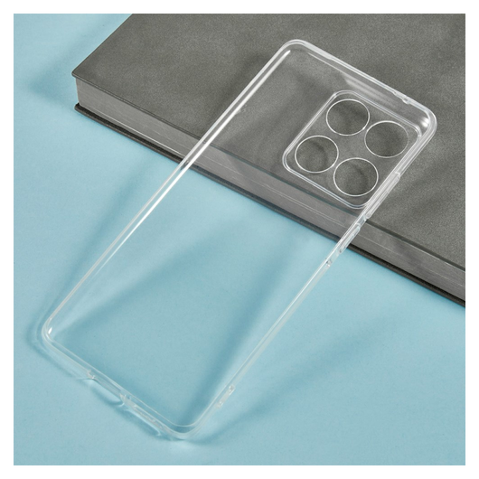 Motorola Edge 60 Fusion Hoesje Dun TPU Back Cover Transparant afbeelding 4