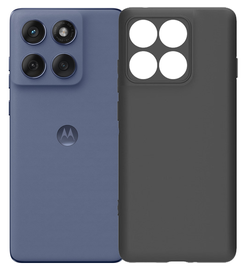 Motorola Edge 60 Fusion Hoesje Dun TPU Back Cover Matte Zwart