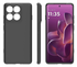 Motorola Edge 60 Fusion Hoesje Dun TPU Back Cover Matte Zwart afbeelding 2