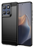 Motorola Edge 60 Fusion Hoesje Geborsteld TPU Flexibele Back Cover Zwart