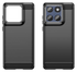 Motorola Edge 60 Fusion Hoesje Geborsteld TPU Flexibele Back Cover Zwart afbeelding 2