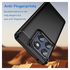 Motorola Edge 60 Fusion Hoesje Geborsteld TPU Flexibele Back Cover Zwart afbeelding 4
