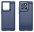 Motorola Edge 60 Fusion Hoesje Geborsteld TPU Flexibele Back Cover Blauw afbeelding 2