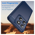 Motorola Edge 60 Fusion Hoesje Geborsteld TPU Flexibele Back Cover Blauw afbeelding 4