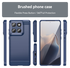 Motorola Edge 60 Fusion Hoesje Geborsteld TPU Flexibele Back Cover Blauw afbeelding 8