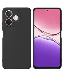 Oppo A5 Pro Hoesje Dun TPU Back Cover Matte Zwart afbeelding