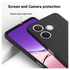 Oppo A5 Pro Hoesje Dun TPU Back Cover Matte Zwart afbeelding 4