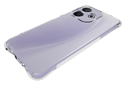 Oppo A5 Pro Hoesje Schokbestendig en Dun TPU Back Cover Transparant afbeelding 4