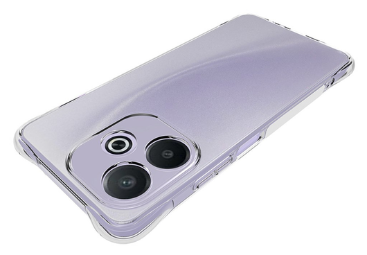 Oppo A5 Pro Hoesje Schokbestendig en Dun TPU Back Cover Transparant afbeelding 5