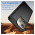 Oppo A5 Pro Hoesje Geborsteld TPU Flexibele Back Cover Zwart afbeelding 4