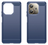 Oppo A5 Pro Hoesje Geborsteld TPU Flexibele Back Cover Blauw afbeelding 2