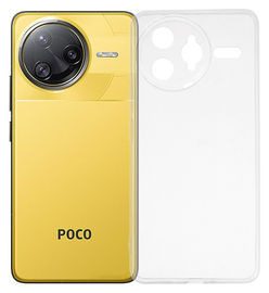 Xiaomi Poco F7 Ultra Hoesje Dun TPU Back Cover Transparant afbeelding