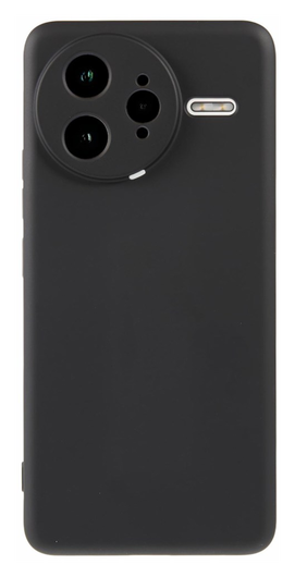 Xiaomi Poco F7 Ultra Hoesje Dun TPU Back Cover Matte Zwart afbeelding 1