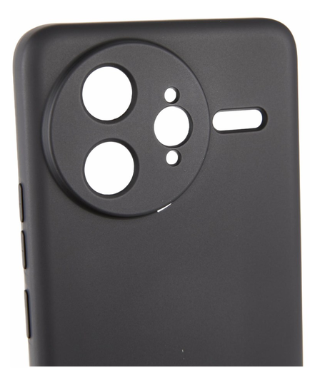 Xiaomi Poco F7 Ultra Hoesje Dun TPU Back Cover Matte Zwart afbeelding 6