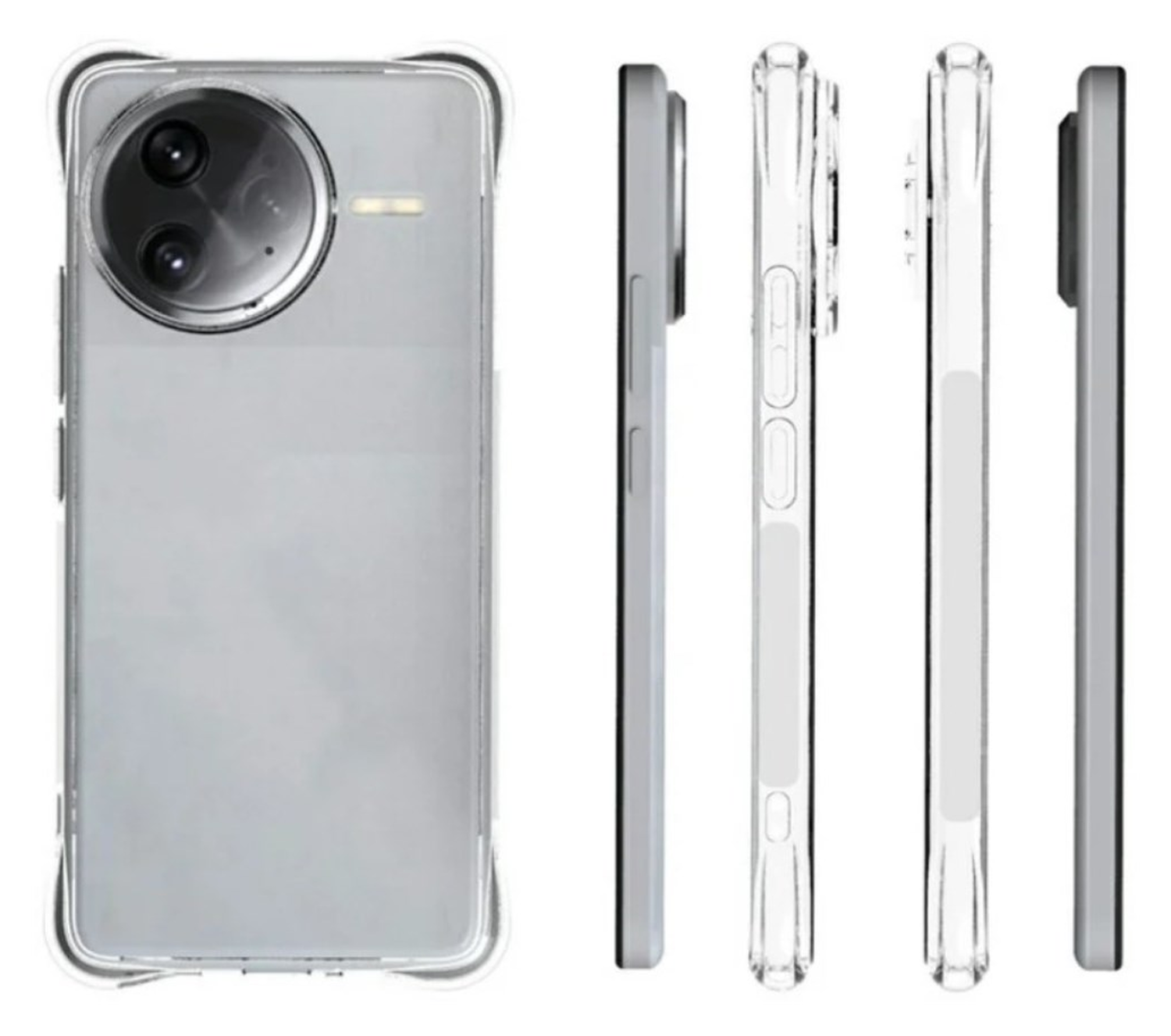 Xiaomi Poco F7 Ultra Hoesje Schokbestendig en Dun TPU Back Cover Transparant afbeelding 6