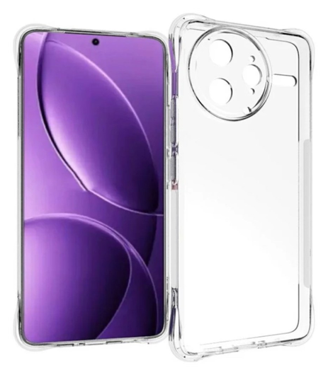 Xiaomi Poco F7 Ultra Hoesje Schokbestendig en Dun TPU Back Cover Transparant afbeelding 1
