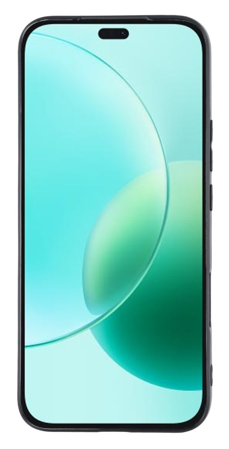 Honor 400 Lite Hoesje Dun TPU Back Cover Matte Zwart afbeelding 3