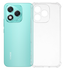 Honor 400 Lite Hoesje Schokbestendig en Dun TPU Back Cover Transparant afbeelding 2