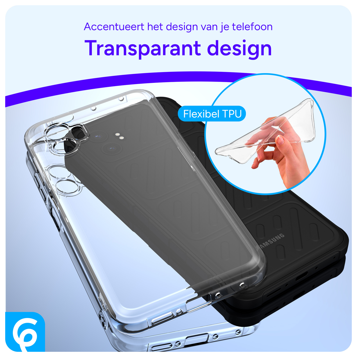 Samsung Galaxy Xcover 7 Pro Hoesje Dun TPU Back Cover Transparant afbeelding 4