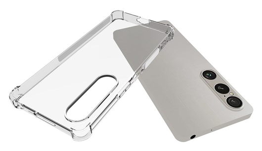 Sony Xperia 1 VII Hoesje Schokbestendig en Dun TPU Back Cover Transparant afbeelding 2